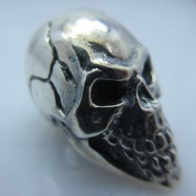 Skull #2 in .925 Sterling Silver by GD Skulls