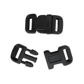 1/2" Curved Black Side Release Buckles