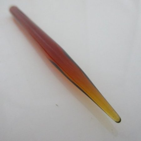 (image for) Amber Colored Glass 4 3/4" Marlin Spike