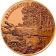 (image for) Alligator (American Wildlife Series) 1 oz .999 Pure Copper Round