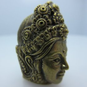 Apsara in Brass by Santi-Se