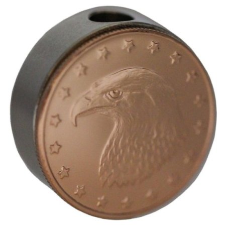 (image for) Bald Eagle Design (Polished Copper) Stainless Steel Core Lanyard Bead By Barter Wear 