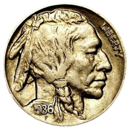 (image for) Buffalo Nickel Pin By Barter Wear