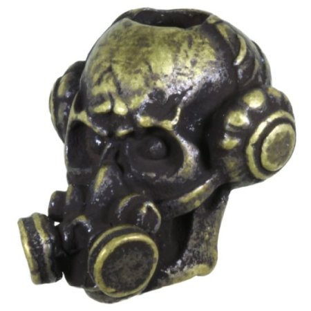 (image for) Brous Bead in Roman Brass Oxide Finish by Schmuckatelli Co.