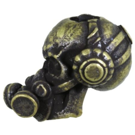 (image for) Brous Bead in Roman Brass Oxide Finish by Schmuckatelli Co.