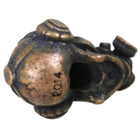 (image for) Brous Bead in Roman Copper Oxide Finish by Schmuckatelli Co.