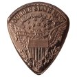 (image for) Bald Eagle Copper Guitar Pick