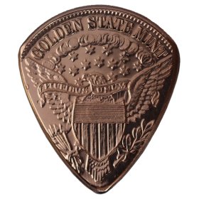 Bald Eagle Copper Guitar Pick