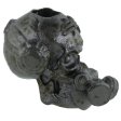 (image for) Brous Bead in Hematite Matte Finish by Schmuckatelli Co.