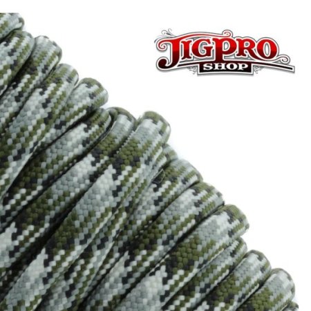 (image for) Siberian Camo 550# Type III Paracord 100' C16