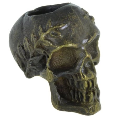 (image for) Caesar Skull in Brass With Black Patina by Covenant Everyday Gear