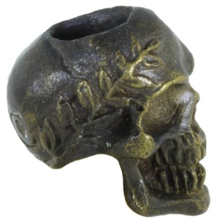 (image for) Caesar Skull in Brass With Black Patina by Covenant Everyday Gear