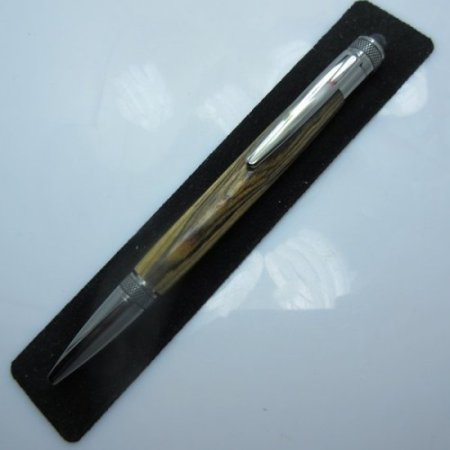 (image for) Cortona Stylus Twist Pen in (Bocote) Gun Metal