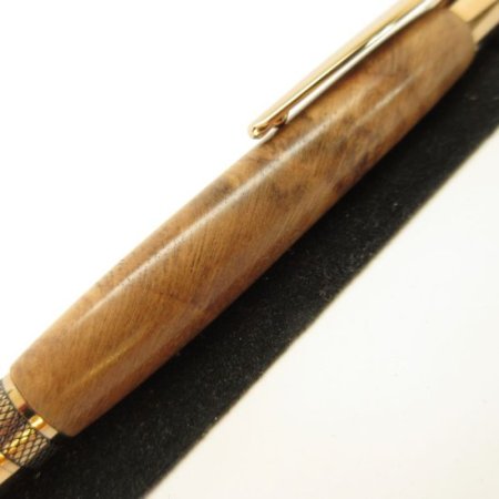 (image for) Cortona Stylus Twist Pen in (Burl) 24K Gold