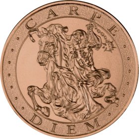 Carpe Diem ~ "Seize The Day" (2020 Reverse) 1 oz .999 Pure Copper Round