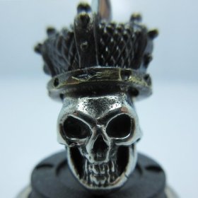 Queen of the Dead in Brass/White Brass (Black Patina Crown) by Covenant Everyday Gear