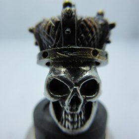 Queen of the Dead in Copper/White Brass (Black Patina Crown) by Covenant Everyday Gear