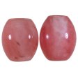 (image for) Cherry Quartz Gemstone Beads (Set of 2 Beads)