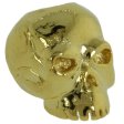 (image for) Classic Skull Bead in 18K Gold Finish by Schmuckatelli Co.
