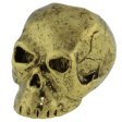 (image for) Classic Skull Bead in 18K Antique Gold Finish by Schmuckatelli Co.