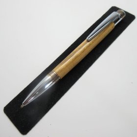 Cortona Twist Pen in (Zebrawood) Chrome/24kt Gold