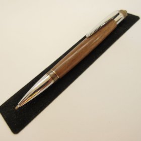 Cortona Stylus Twist Pen in (Monkeypod) Chrome/24K Gold