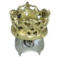 (image for) Cursed King in Brass/White Brass w/Zicron Eye (Polished Crown) by Covenant Everyday Gear