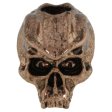 (image for) Cyber Skull Bead in Antique Copper Finish by Schmuckatelli Co.