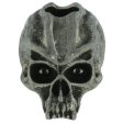 (image for) Cyber Skull Bead in Pewter by Schmuckatelli Co.