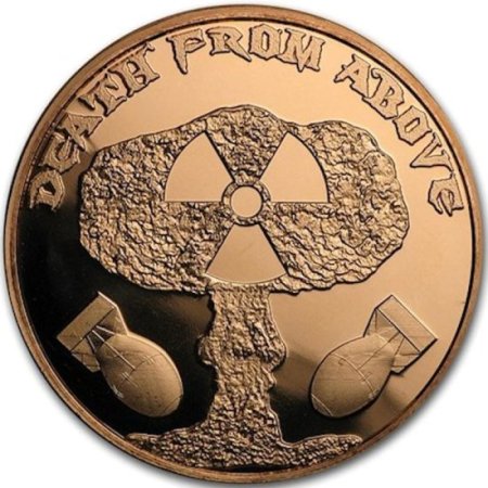 (image for) Death From Above 1 oz .999 Pure Copper Round
