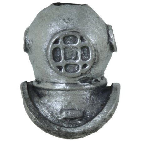 (image for) Diving Helmet Bead in Pewter by Marco Magallona