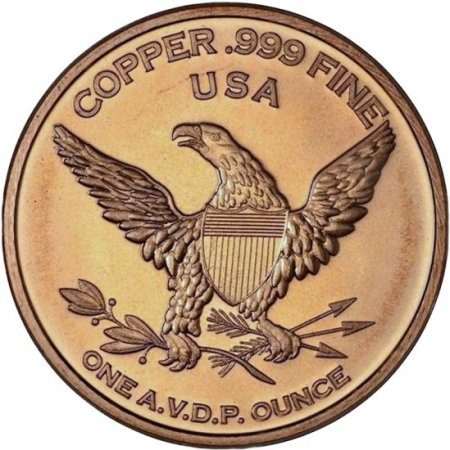 (image for) Don't Mess With Me 1 oz .999 Pure Copper Round