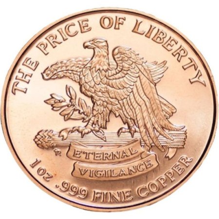 (image for) Don't Tread On Me 1 oz .999 Pure Copper Round (Est. 1754)