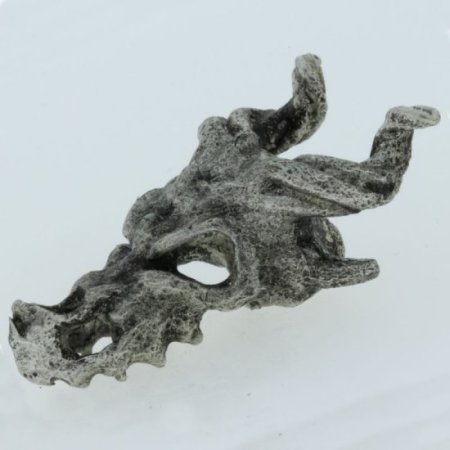 (image for) Dragon Skull Bead in Pewter by Marco Magallona