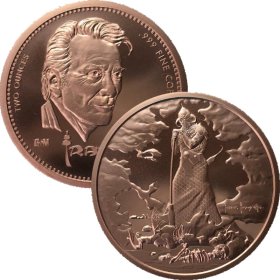 Death Dealer 2 oz .999 Pure Copper Round