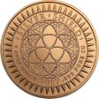 (image for) disOBEY Dalai Lama #36 (2017 Silver Shield Mini Mintage) 1 oz .999 Pure Copper Round