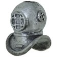 (image for) Diving Helmet Bead in Pewter by Marco Magallona