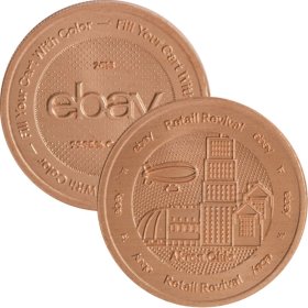 eBay Retail Revival Series 2018 1 oz .999 Pure Copper Round