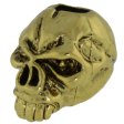 (image for) Emerson Skull Bead in 18K Antique Gold Finish by Schmuckatelli Co.