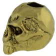 (image for) Emerson Skull Bead in 18K Antique Gold Finish by Schmuckatelli Co.