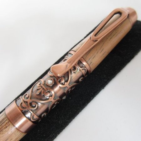 (image for) Fillibelle Twist Pen in (Spanish Cedar) Antique Copper