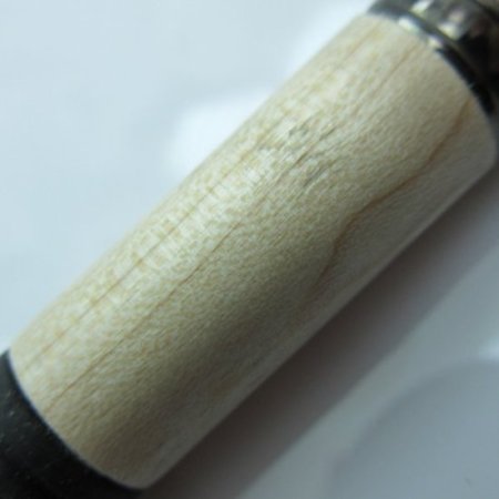 (image for) Funline Comfort Grip Pen in (Curley Maple) Gun Metal