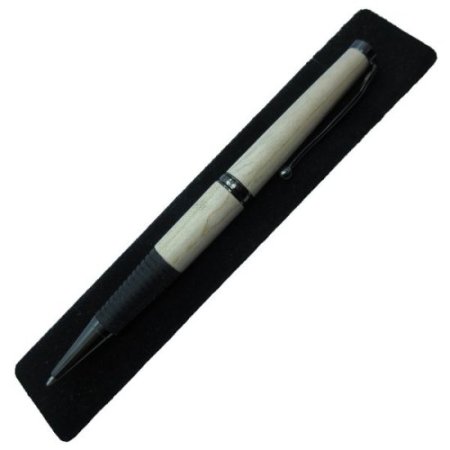 (image for) Funline Comfort Grip Pen in (Curley Maple) Gun Metal