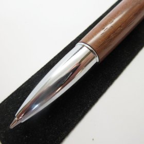 Falcon Twist Pen in (Pink Rosewood) Chrome