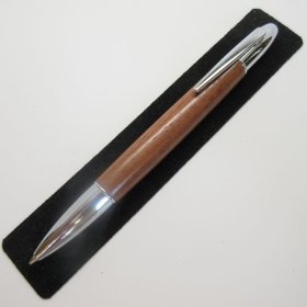 Falcon Twist Pen in (Pink Rosewood) Chrome