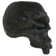 (image for) Fang Skull Bead in Hematite Matte Finish by Schmuckatelli Co.