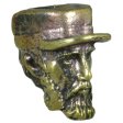 (image for) Fidel Castro in Brass By Comrade Kogut