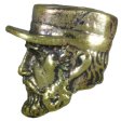 (image for) Fidel Castro in Brass By Comrade Kogut