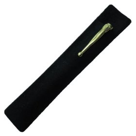 Funline Comfort Grip Pen in (Cherry) 24kt Gold