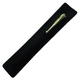 Funline Comfort Grip Pen in (Curley Maple) 24kt Gold